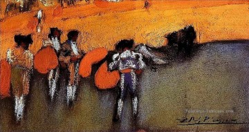 corrida Tableau Peinture - Corrida 1900 cubisme Pablo Picasso